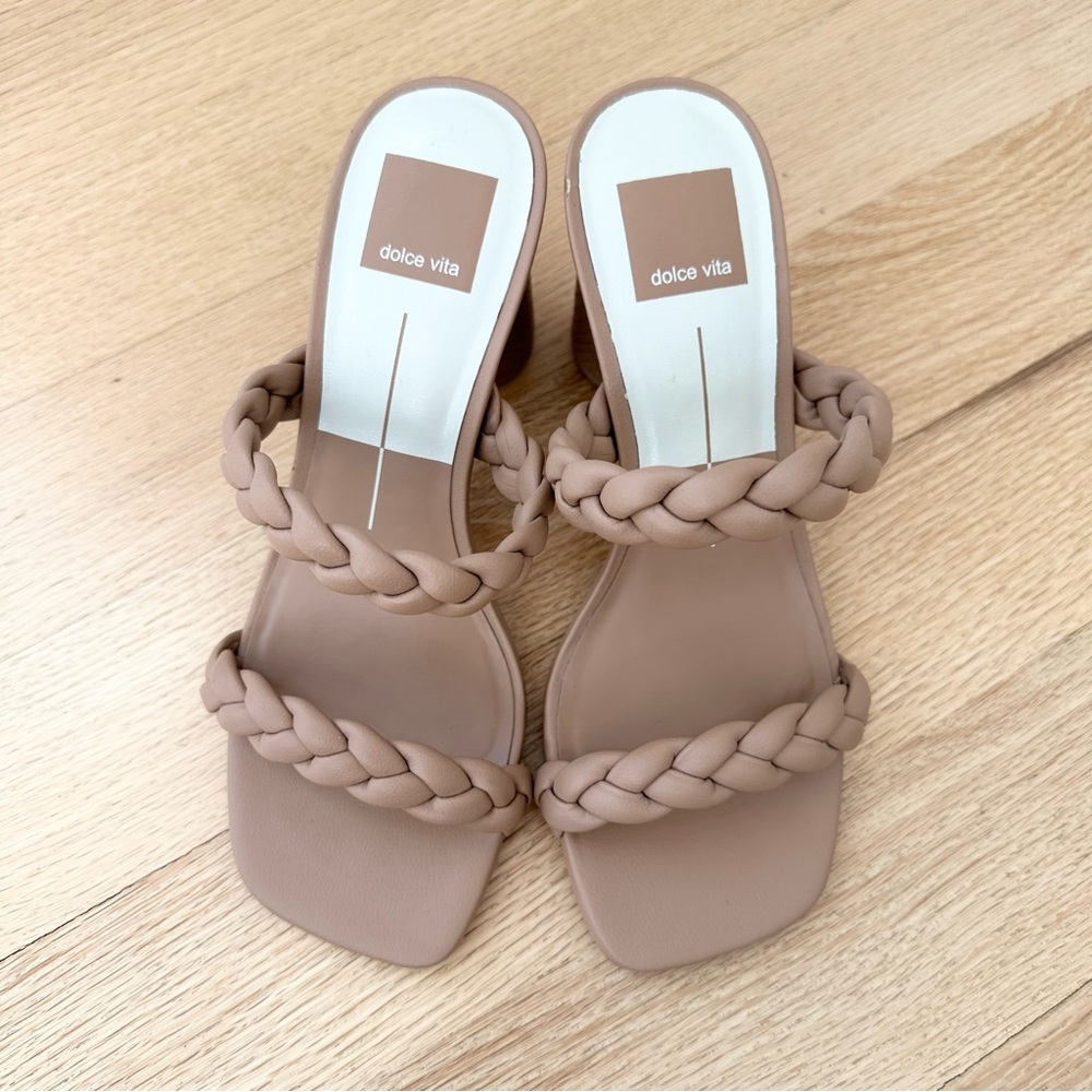 Nairi Braided Strappy Block Heel Sandal - Picture 4 of 6